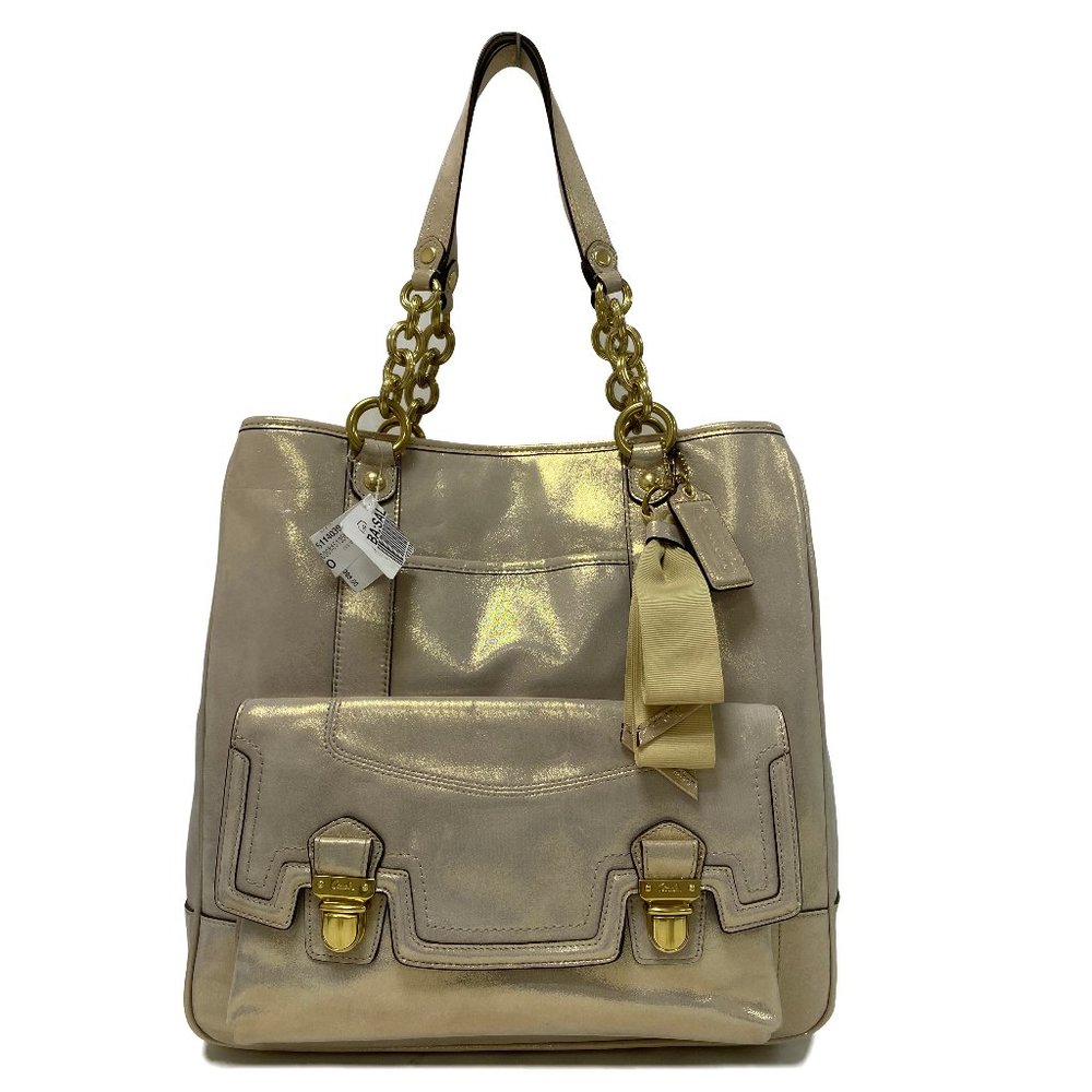 Coach 17924 Poppy Pushlock N/S Tote